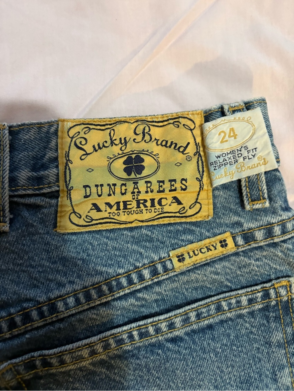 vintage lucky brand denim jeans - Picture 7 of 8